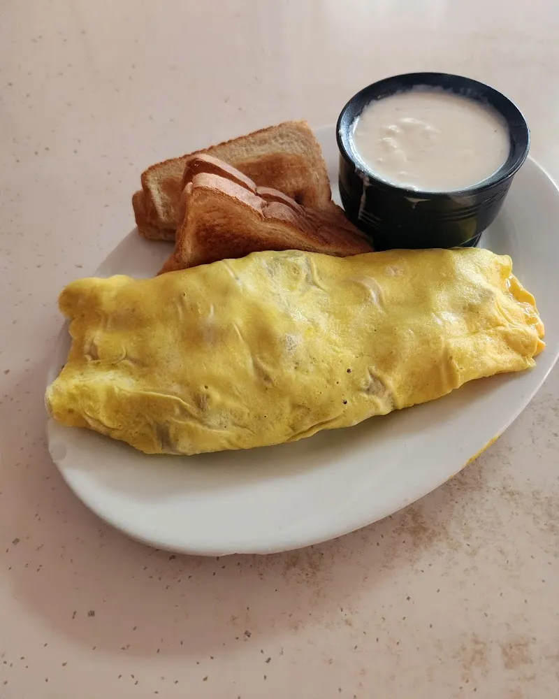 Western Omelet and a Side of Gravy
